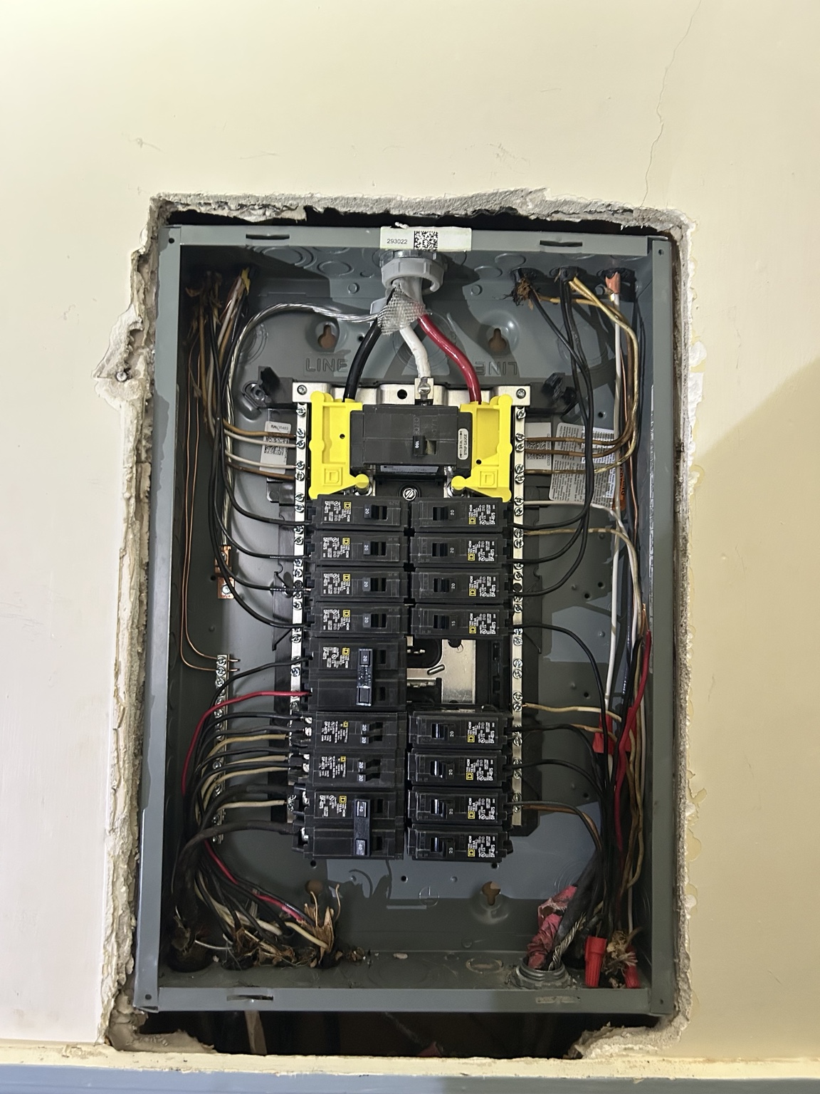 Completed electrical panel upgrade by KK-King Electric in Middle Georgia